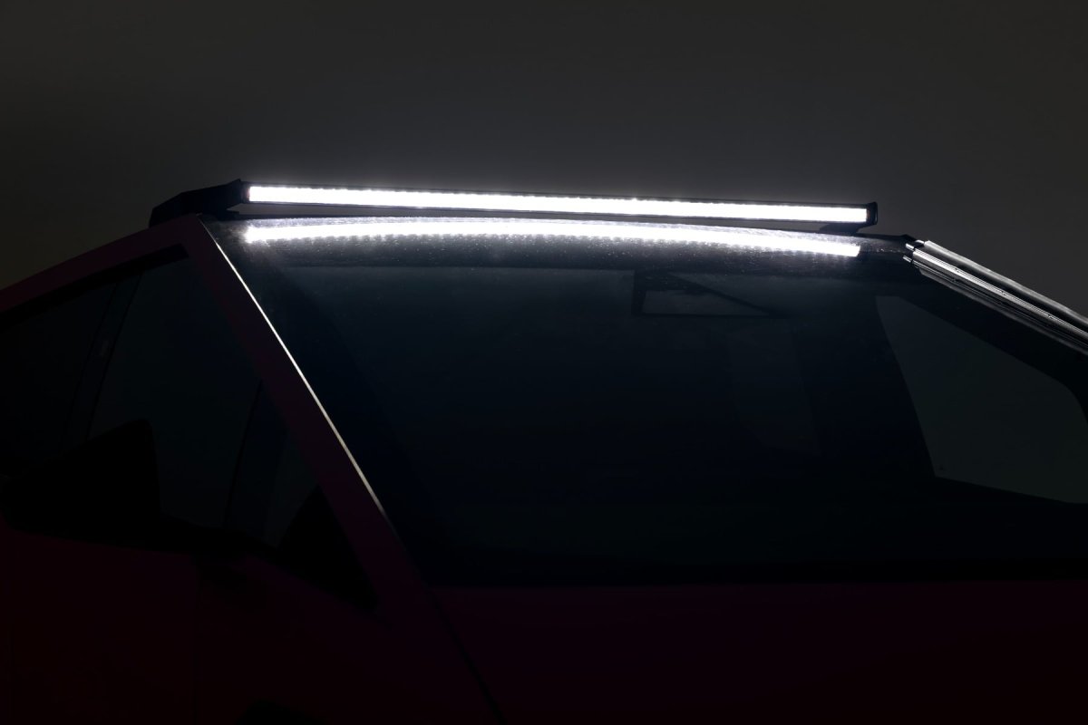 Tesla Cybertruck LED Light Kit - Roof Mount - Rough Country - 50-Inch - 4WD - '24-'26